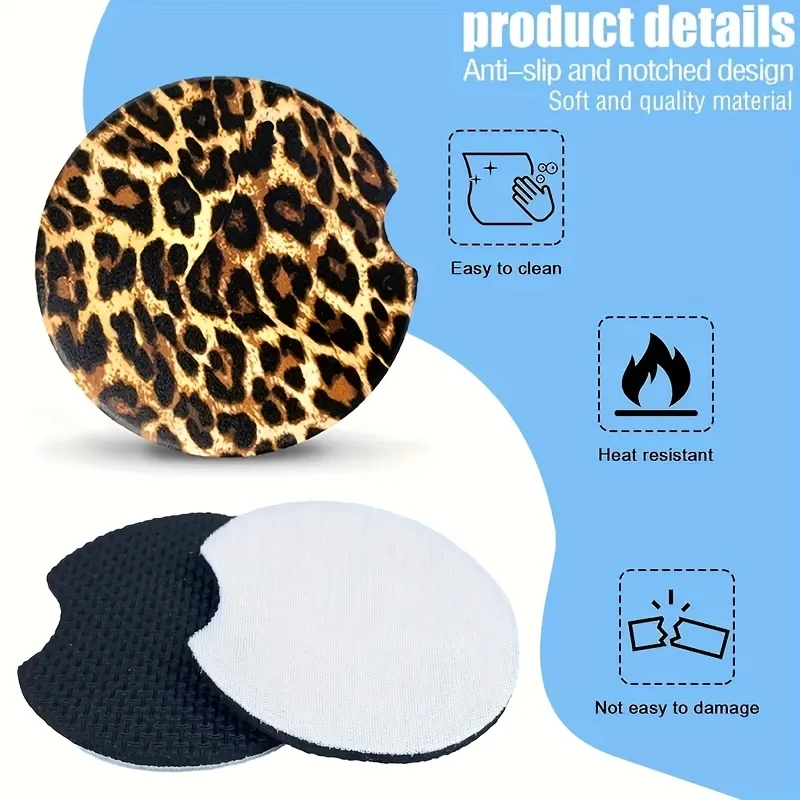 20pcs Sublimated Blank Car Coa - Coaster Sublimation Blank 评论和价格