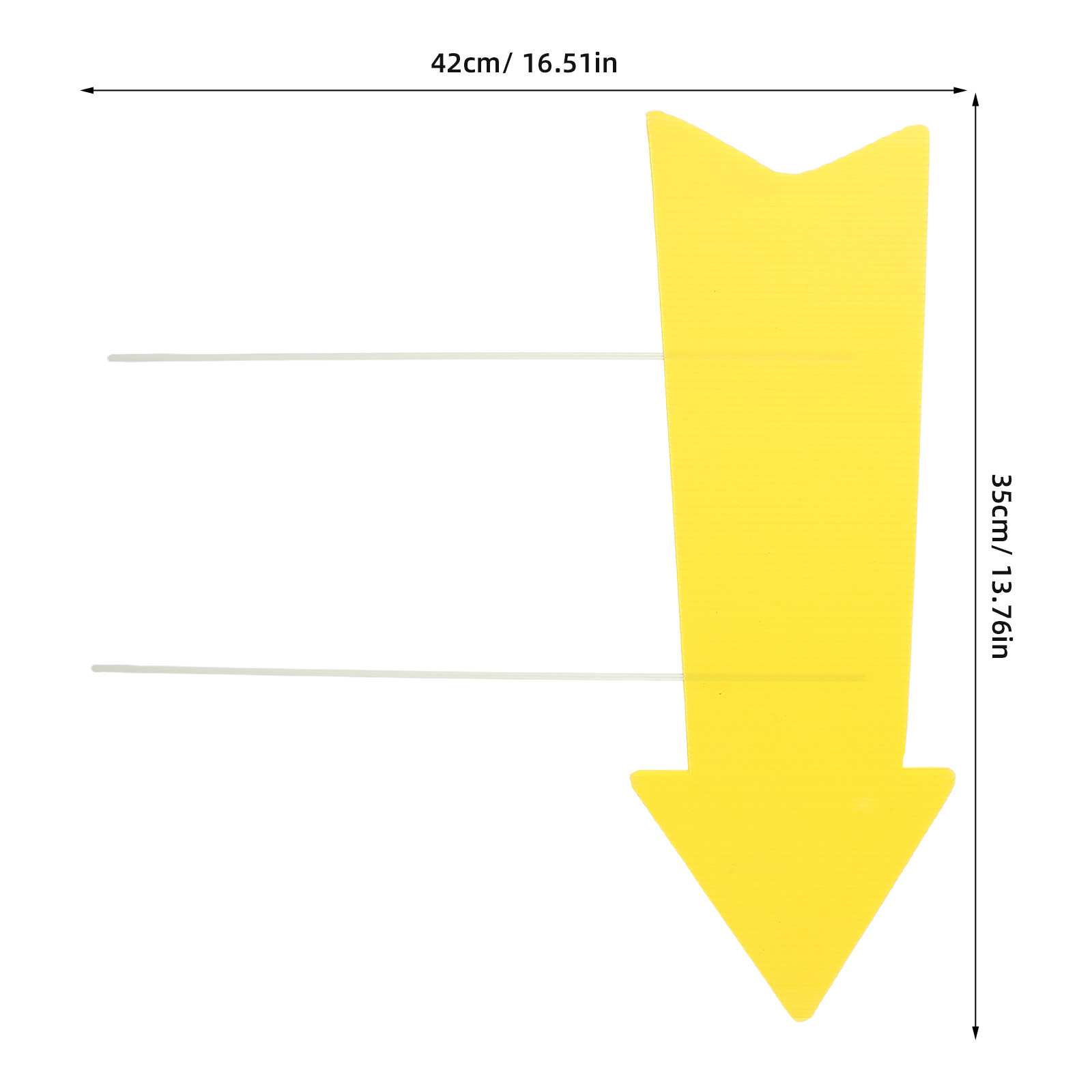 10Pcs Blank Arrow Yard Signs Y - Yard Sign Blank 评论和价格