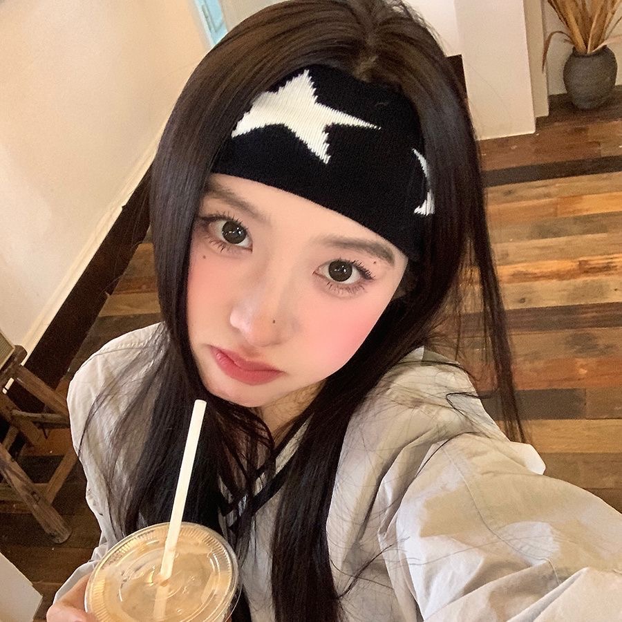 Star Embroidery Sports Headban - Bandana Blank White 评论和价格