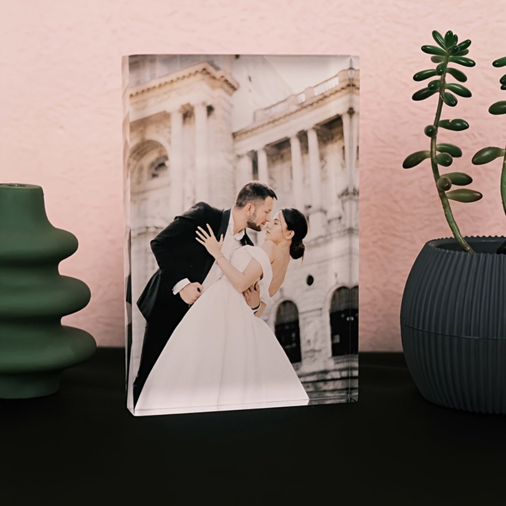 Custom Acrylic Anniversary Pho - Photo Acrylic Block 评论和价格