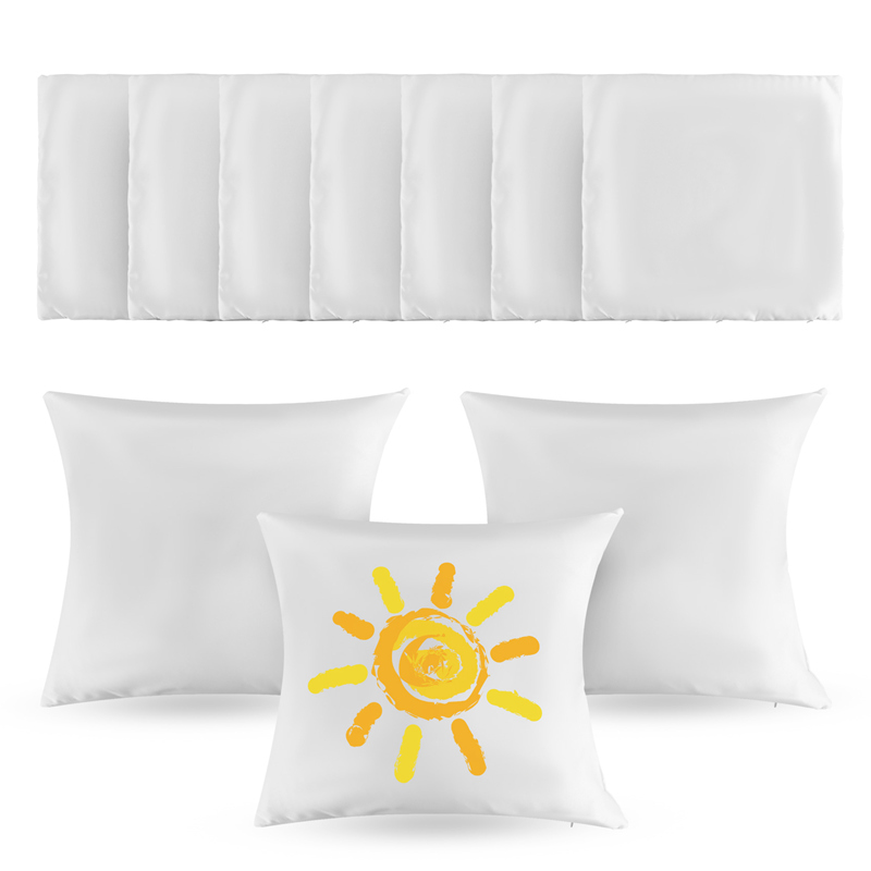 40X40 White Plain Sublimation  - Pillow Cover Sublimation 评论和价格