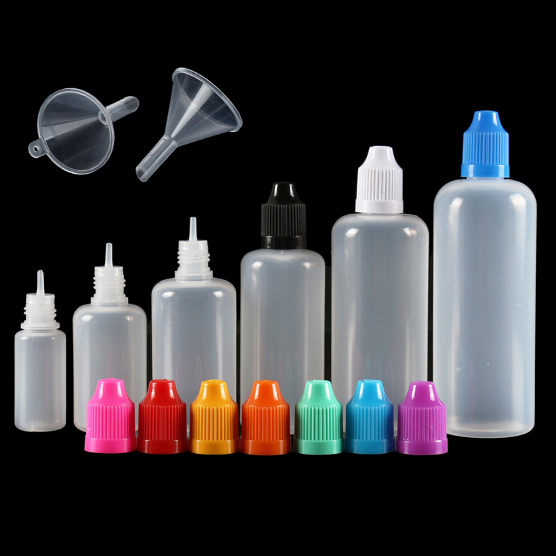 5Pcs 3ml-120ml LDPE Empty Plas - Water Bottle Blank 评论和价格