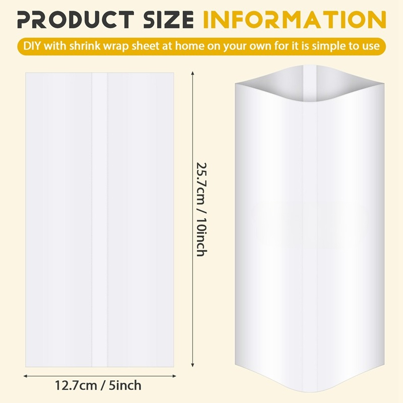 50/100 PCS Sublimation Shrink  - Sublimation Mug White 评论和价格