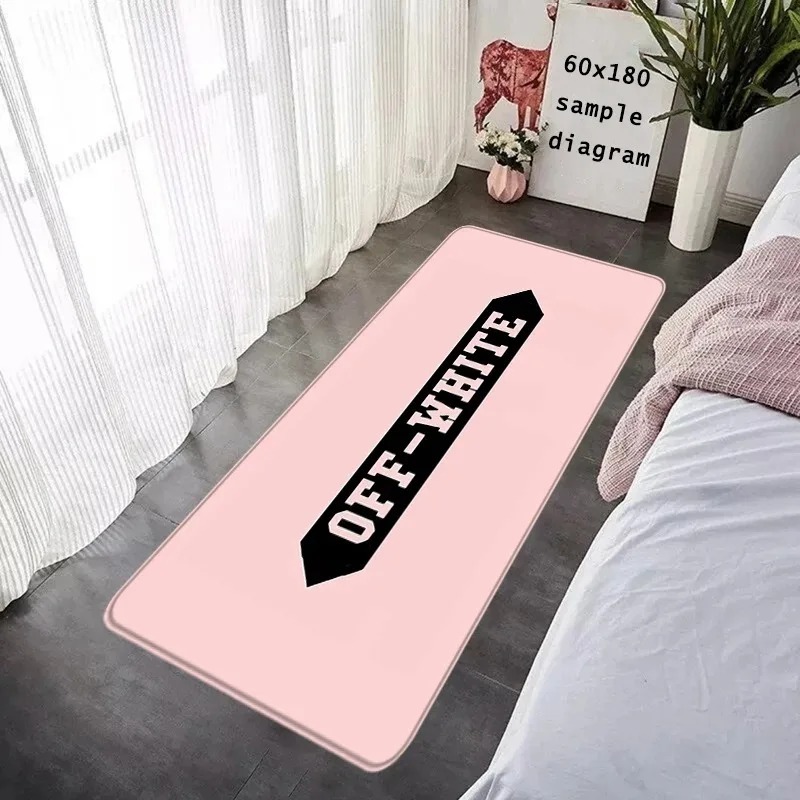 Door Mat Interior Bedside Foot - Puzzle Blank White 评论和价格