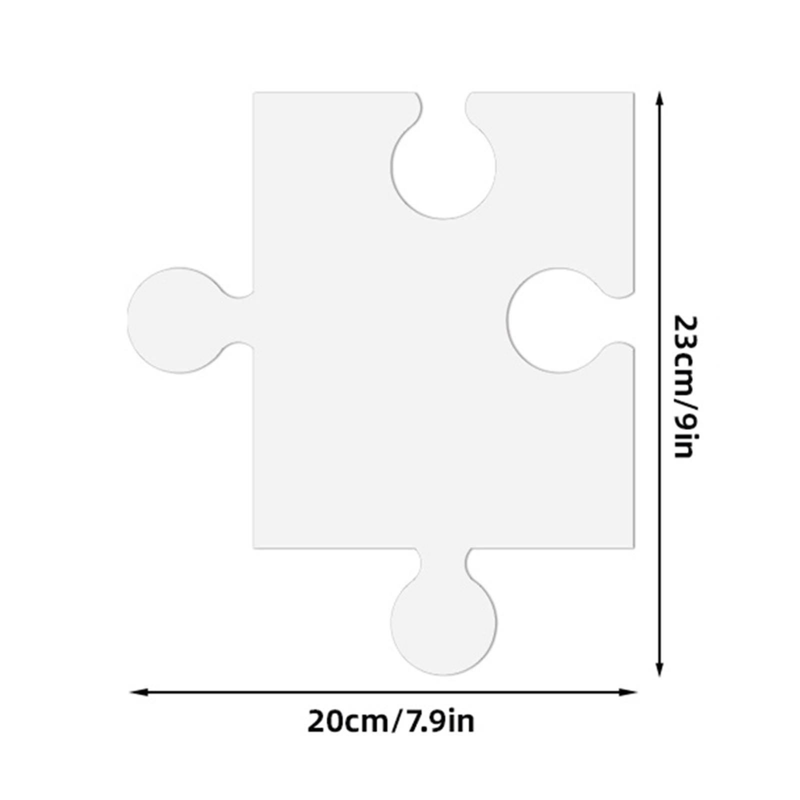 White Cardboard Blank Jigsaw P - Puzzle Blank White 评论和价格