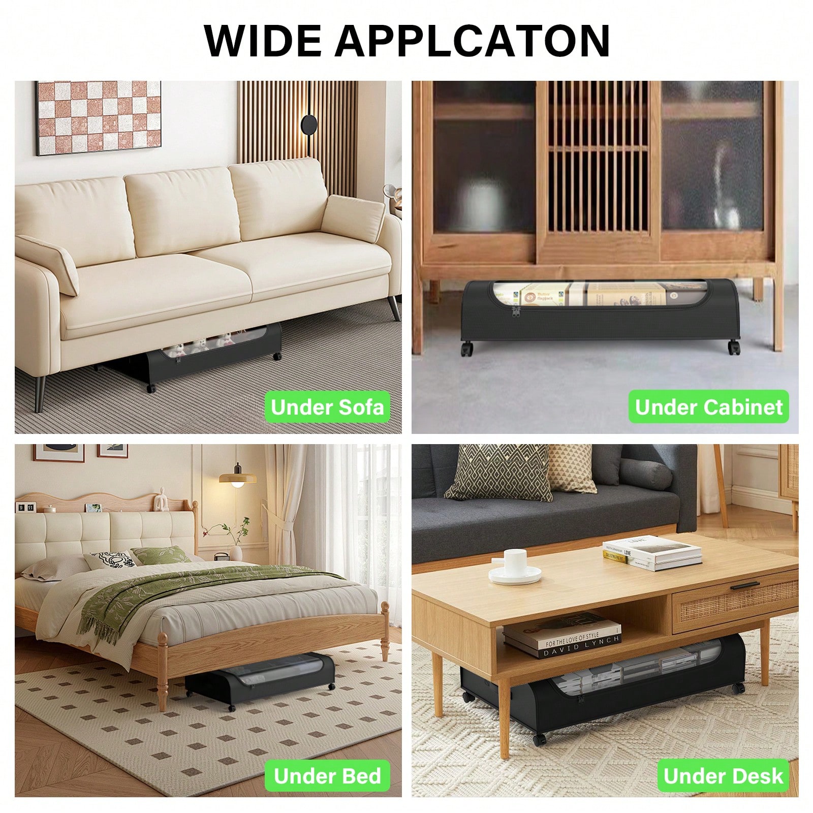 Underbed Storage Organizer Wit - Metal Photo Panel 评论和价格