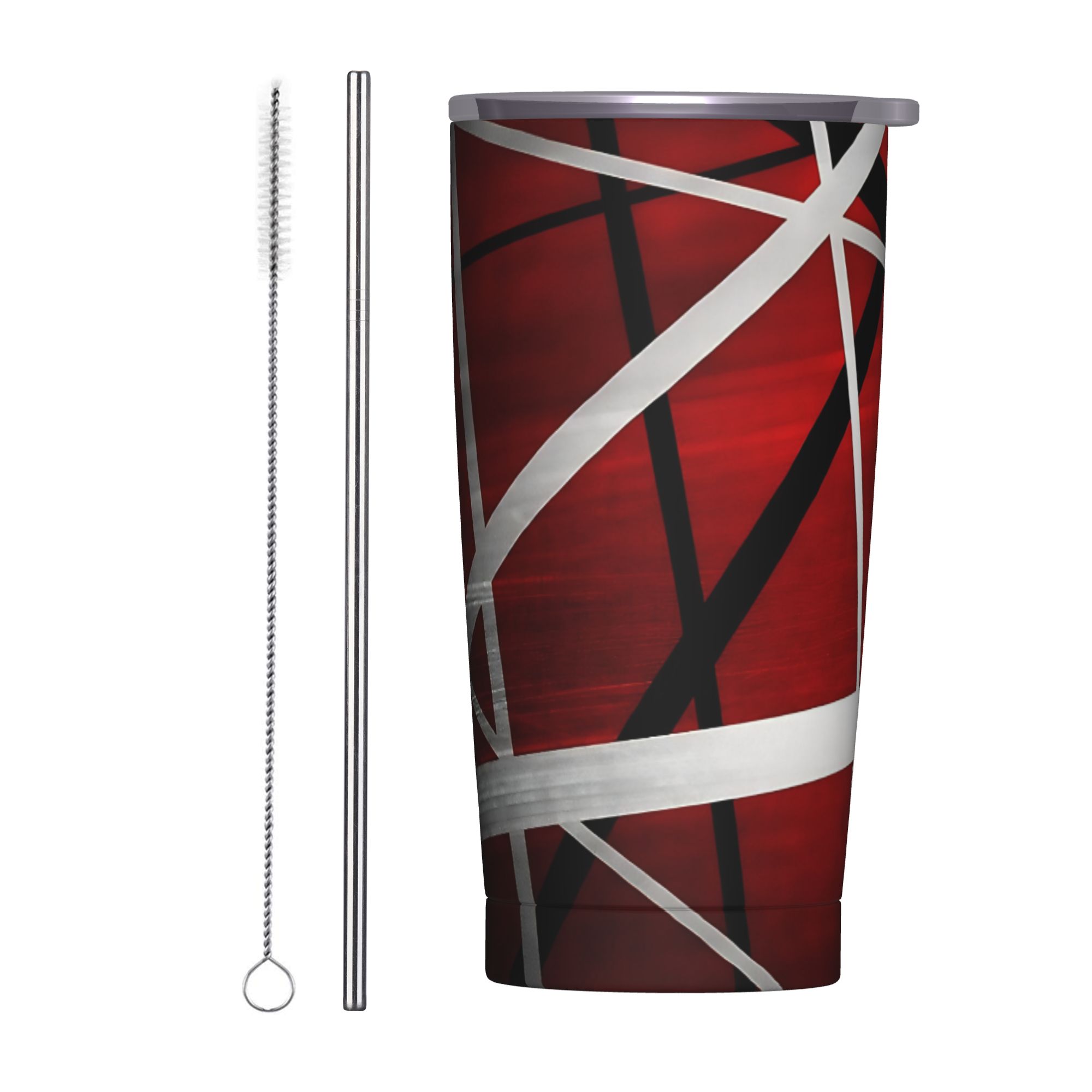 V-Van Halens Red Black White T - Tumbler 20Oz White 评论和价格