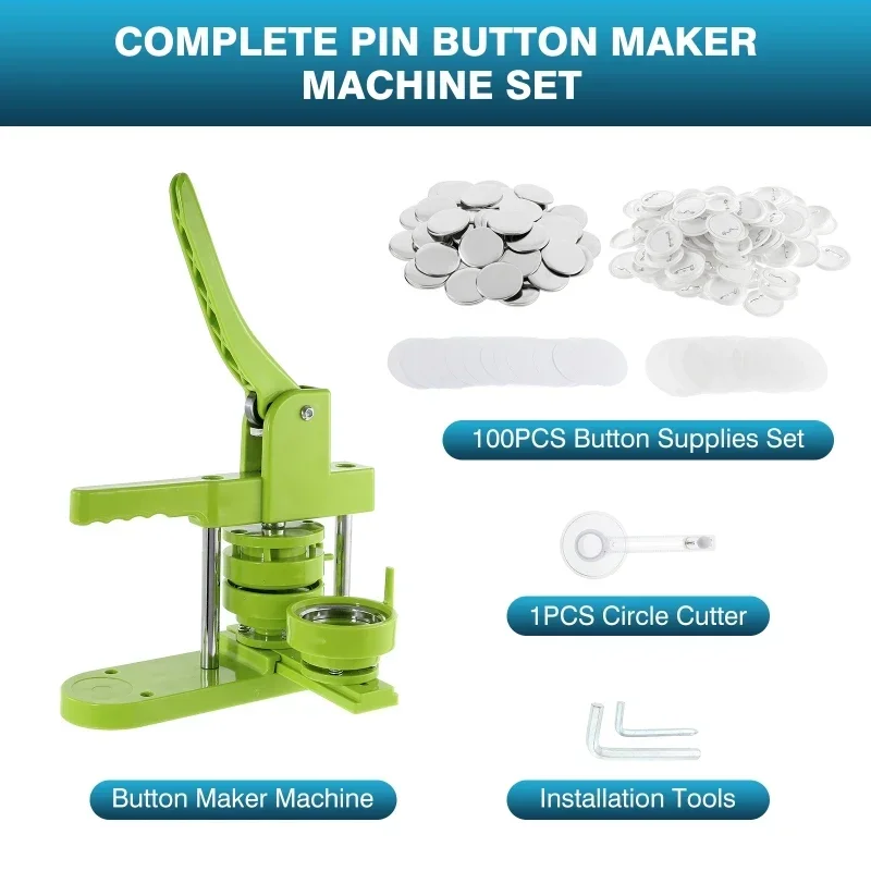 25/32/37/44MM Button Maker Mac - Button Badge Blank 评论和价格