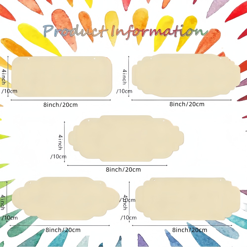 Blank Rectangle Oval Hanging W - Yard Sign Blank 评论和价格