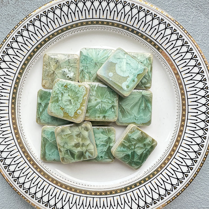 100g DIY Ceramic Mosaic Tiles  - Ceramic Tile Blank 评论和价格